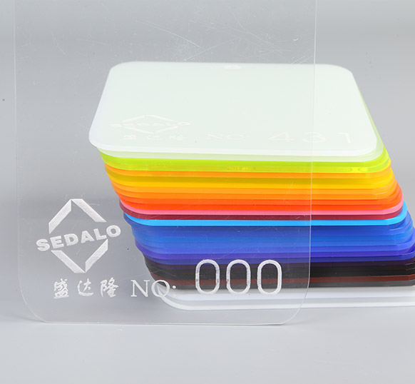 Transparent color board